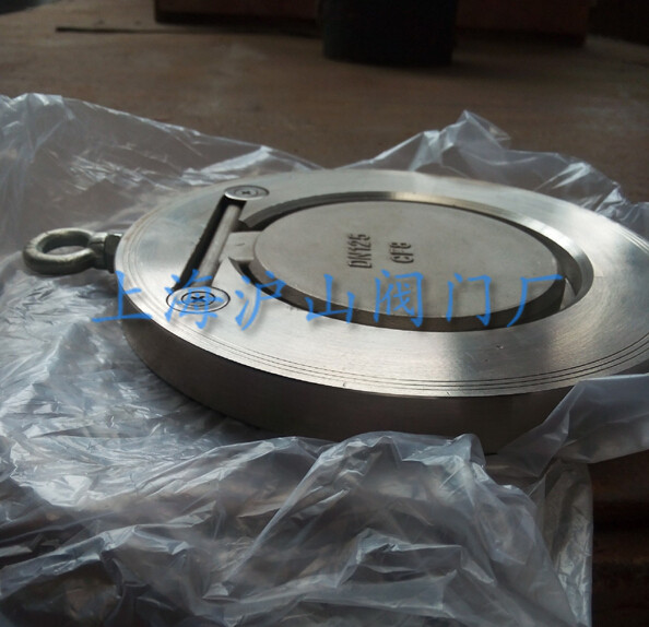 H74H超薄型对夹式止回阀实拍图