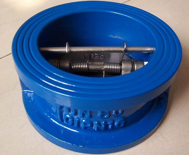 对夹蝶式止回阀