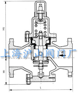 Y42X黄铜空气减压阀结构图