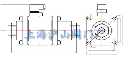 不锈钢同轴电磁阀结构图