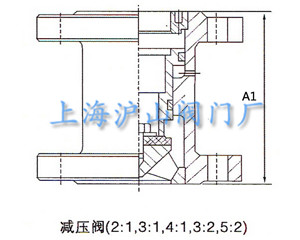 固定比例式减压阀主要外形尺寸