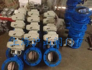 电动法兰脱硫蝶阀