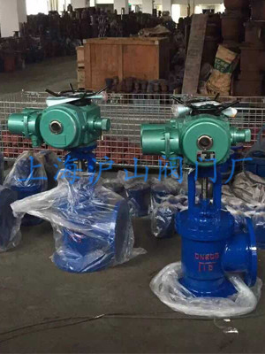 J944X电动角式排泥阀出货实拍1