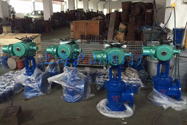 J944X电动角式排泥阀出货实拍