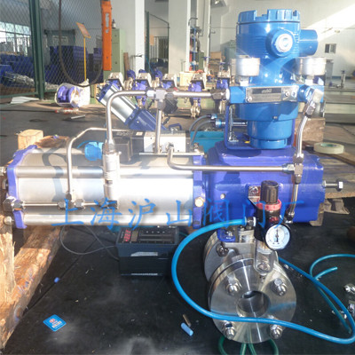 气动V型球阀实拍5