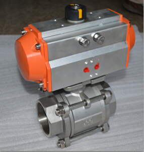 Q611F气动内螺纹球阀图