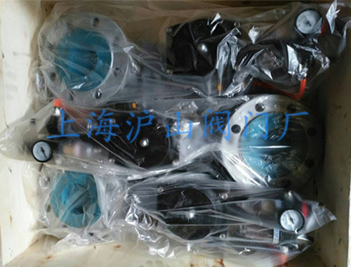 气动球阀出货实拍