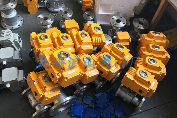 Q941M-16P电动一体式高温球阀发货