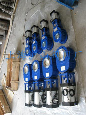 Z674H-10C双闸板气锁出料阀产品实拍