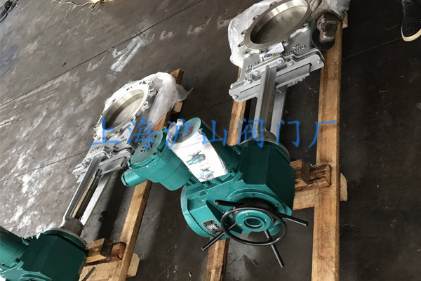 PZ973W-10RL-DN300电动刀型闸阀发货1