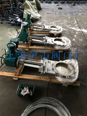 PZ973W-10RL-DN300电动刀型闸阀发货2