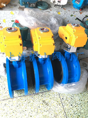 D941X-10-DN250电动法兰式软密封蝶阀发货