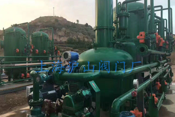 电动衬氟球阀发货及现场安装4