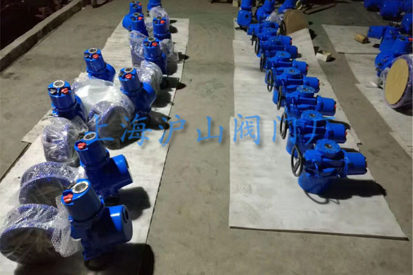 D941X-10电动法兰软密封调节蝶阀发货