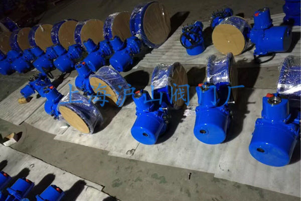 D941X-10电动法兰软密封调节蝶阀发货2