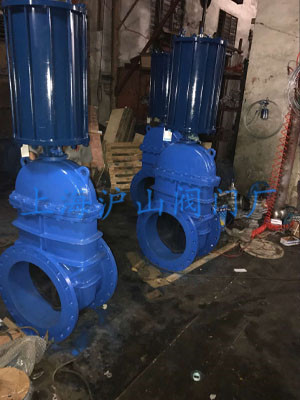 Z641X-16C气动软密封闸阀发货1