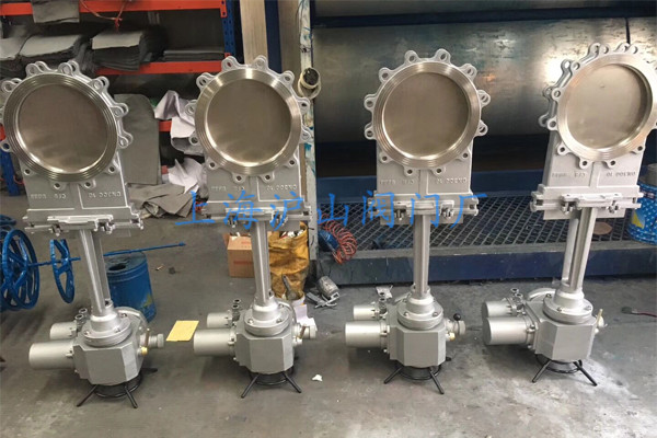 PZ973W-10P-DN300不锈钢电动刀闸发货4