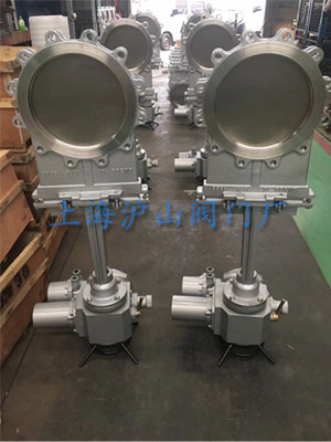 PZ973W-10P-DN300不锈钢电动刀闸发货